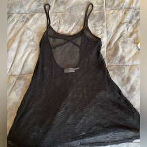 Black fishnet cover up. Urban outfitters size S